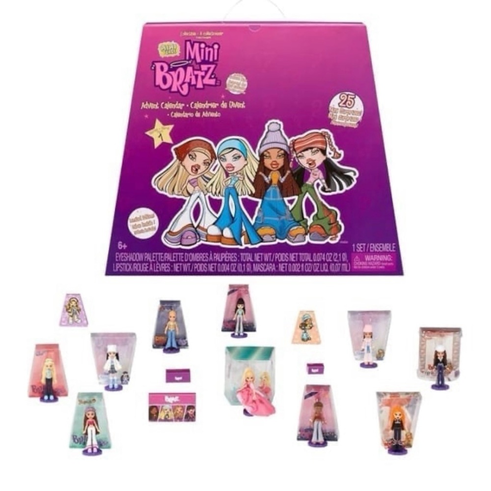 MGA's Miniverse Bratz Minis Advent Calendar - 25 Surprises, Y2K Nostalgia